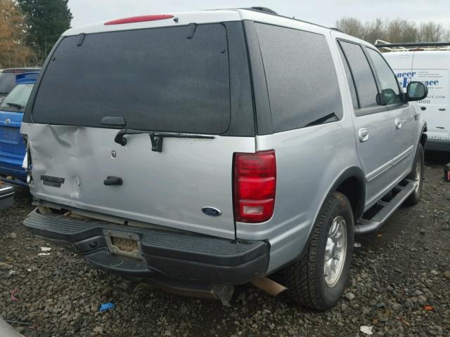 1FMPU16L71LA28738 - 2001 FORD EXPEDITION SILVER photo 4