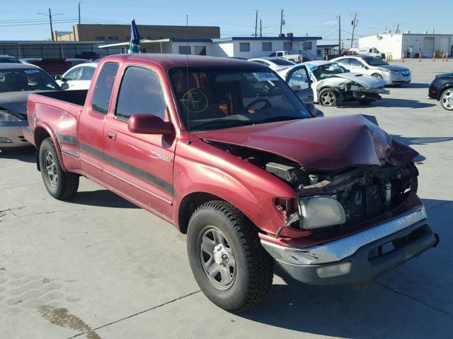 5TEVL52N71Z750192 - 2001 TOYOTA TACOMA XTR RED photo 1