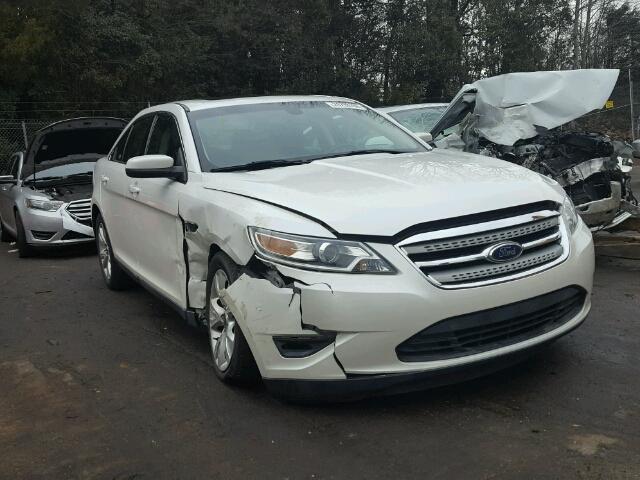 1FAHP2EW8AG157829 - 2010 FORD TAURUS SEL WHITE photo 1