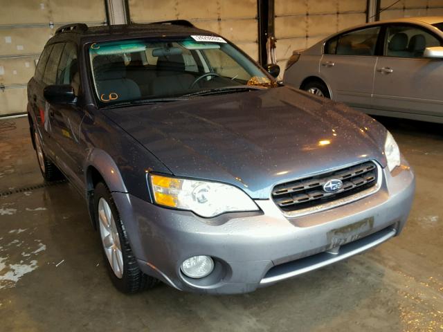 4S4BP61C867350665 - 2006 SUBARU LEGACY OUT BLUE photo 1