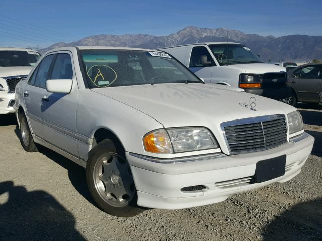 WDBHA24GXXA790574 - 1999 MERCEDES-BENZ C 230 WHITE photo 1