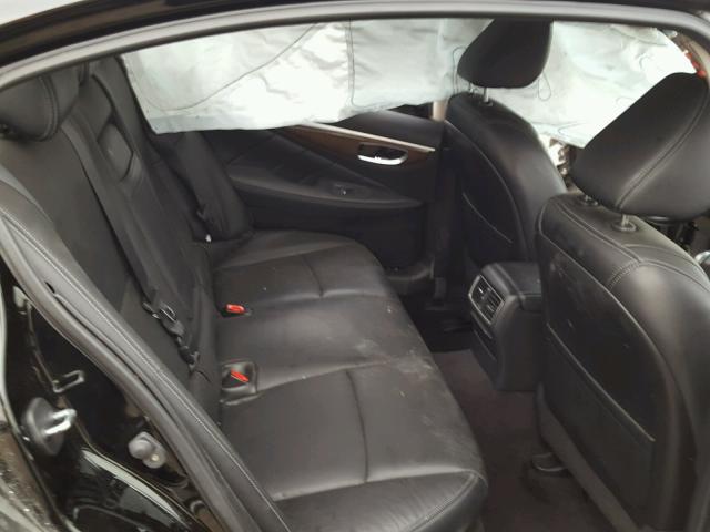 JN1BV7ARXEM685403 - 2014 INFINITI Q50 BASE Negro foto 6