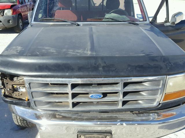 1FTDF15Y7SLA27976 - 1995 FORD F150 BLACK photo 7