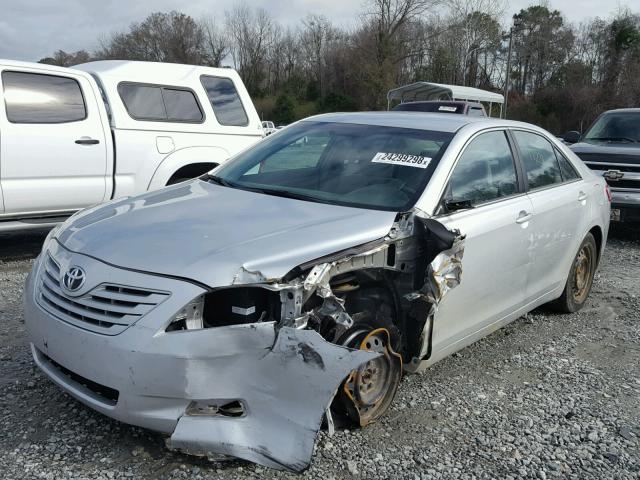 4T1BE46K78U214722 - 2008 TOYOTA CAMRY CE SILVER photo 2