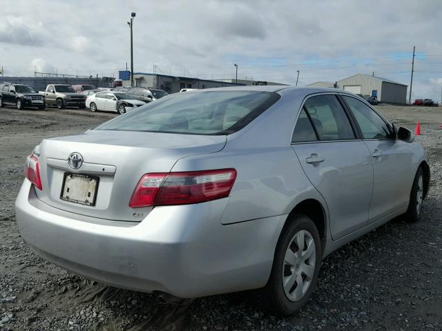 4T1BE46K78U214722 - 2008 TOYOTA CAMRY CE SILVER photo 4