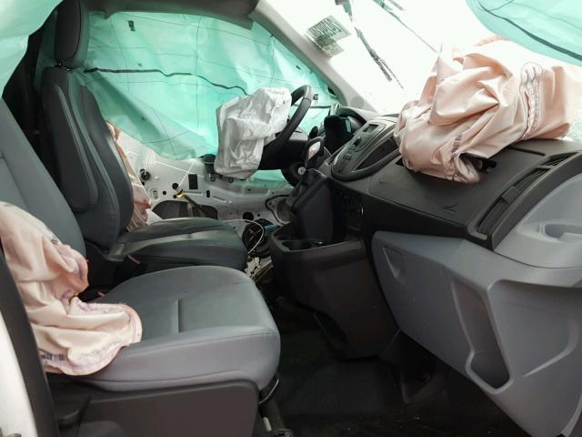 1FTYE1ZM2GKB10675 - 2016 FORD TRANSIT T- WHITE photo 5