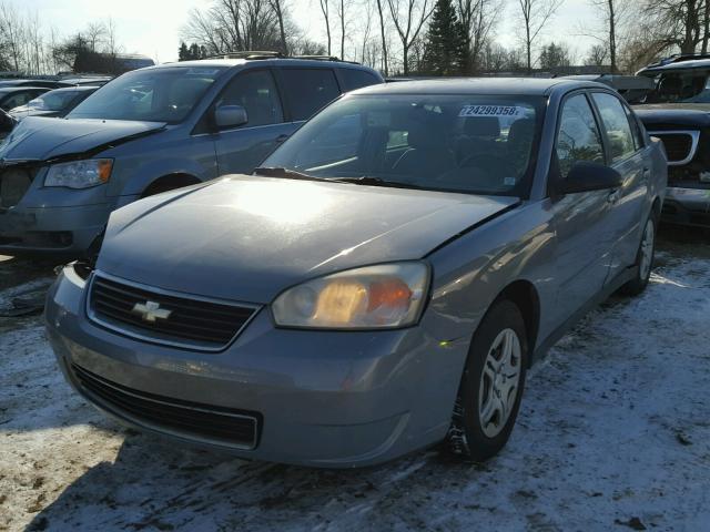 1G1ZS58FX7F104163 - 2007 CHEVROLET MALIBU LS BLUE photo 2