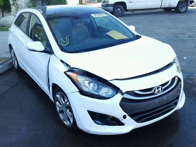 KMHD35LH9EU178234 - 2014 HYUNDAI ELANTRA GT WHITE photo 1