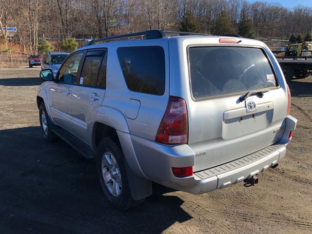 JTEBU14R540044136 - 2004 TOYOTA 4RUNNER SR SILVER photo 3