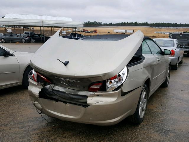 1C3LC55R18N128792 - 2008 CHRYSLER SEBRING TO GOLD photo 4