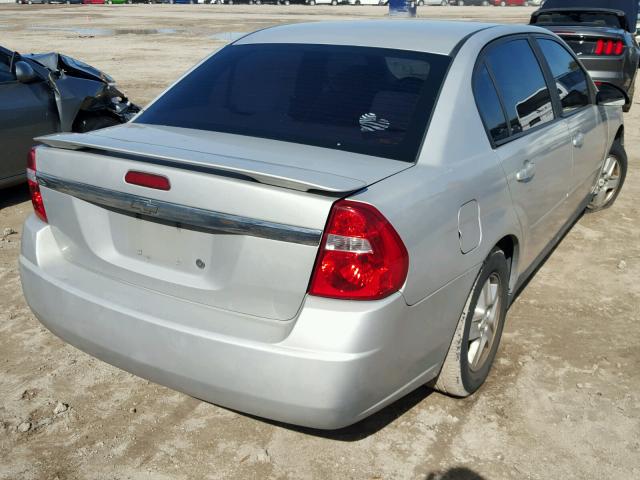 1G1ZT54865F224513 - 2005 CHEVROLET MALIBU LS 银色 照片 4