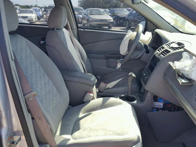 1G1ZT54865F224513 - 2005 CHEVROLET MALIBU LS 银色 照片 5