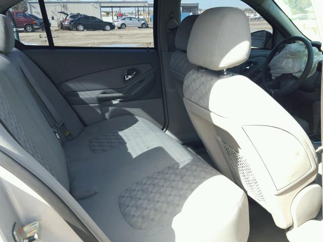 1G1ZT54865F224513 - 2005 CHEVROLET MALIBU LS 银色 照片 6