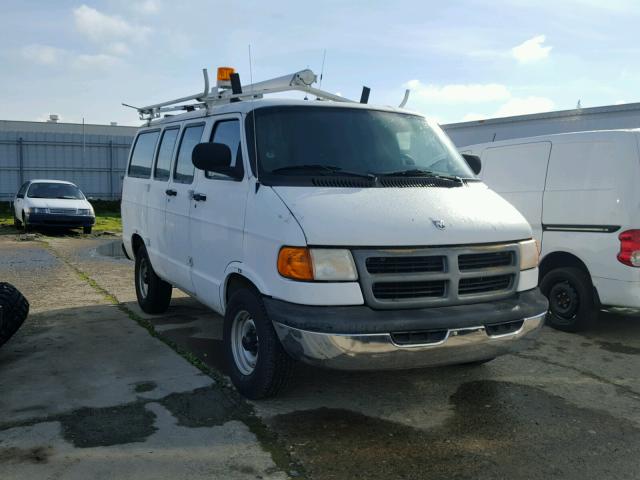 2B7HB11X9WK134110 - 1998 DODGE RAM VAN B1 WHITE photo 1