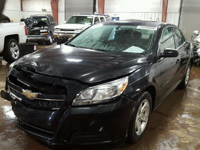 1G11B5SA6DF208185 - 2013 CHEVROLET MALIBU LS BLACK photo 2
