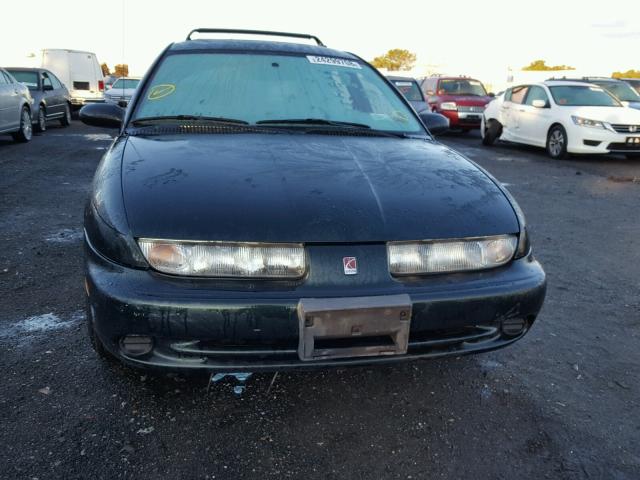 1G8ZK8271VZ382479 - 1997 SATURN SW2 GREEN photo 9