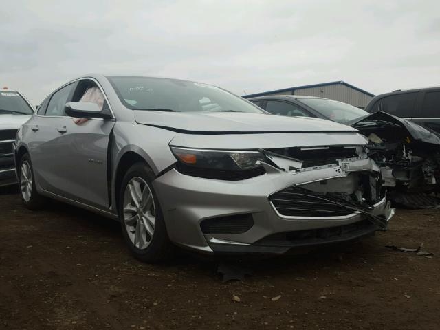 1G1ZD5ST2JF150618 - 2018 CHEVROLET MALIBU LT SILVER photo 1