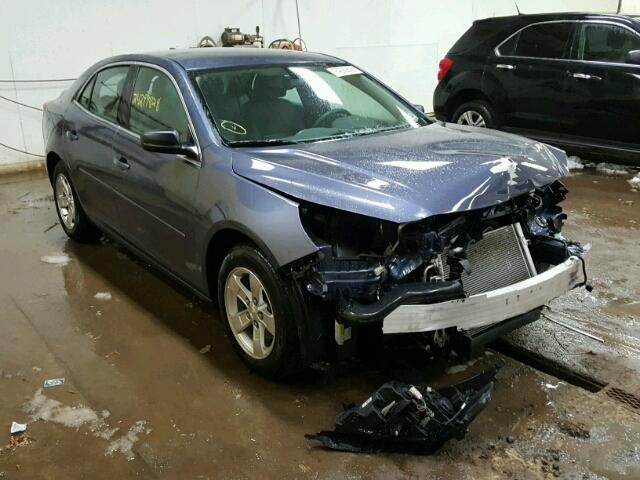 1G11B5SA8DF264077 - 2013 CHEVROLET MALIBU LS BLUE photo 1