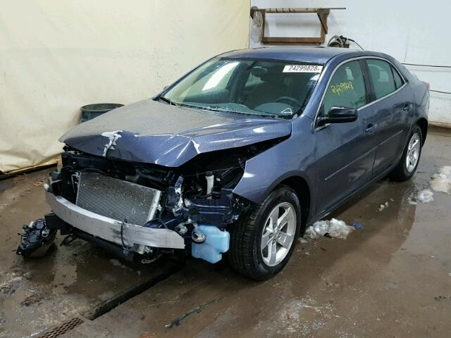 1G11B5SA8DF264077 - 2013 CHEVROLET MALIBU LS BLUE photo 2