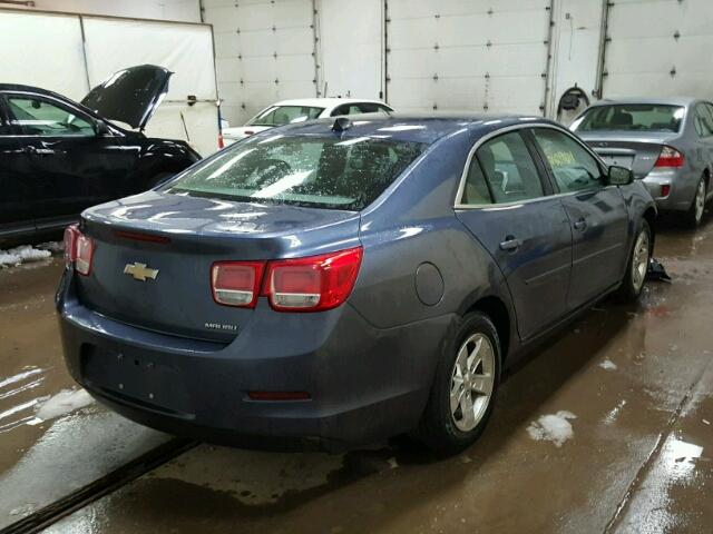 1G11B5SA8DF264077 - 2013 CHEVROLET MALIBU LS BLUE photo 4