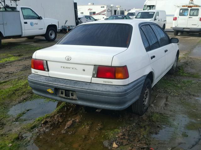 JT2EL43A9N0156126 - 1992 TOYOTA TERCEL DEL WHITE photo 4