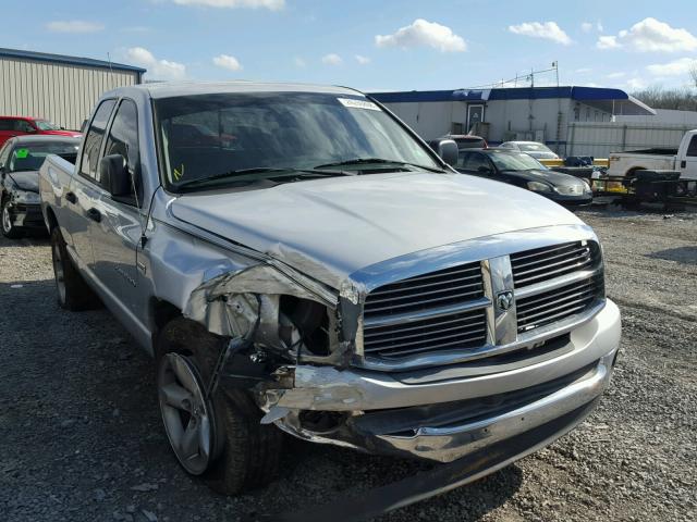 1D7HA18207J633927 - 2007 DODGE RAM 1500 S SILVER photo 1