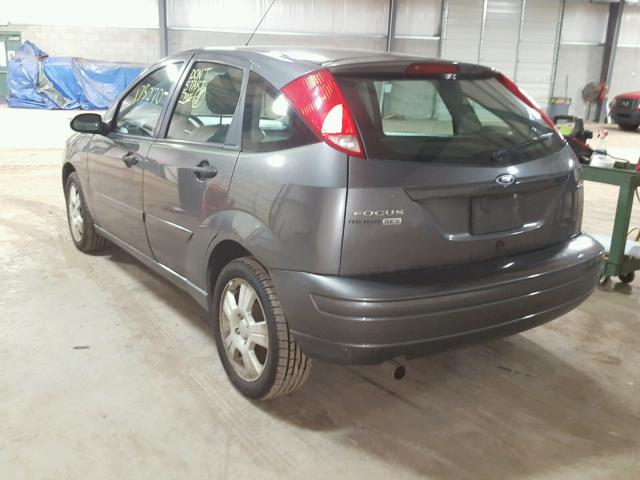 1FAFP37N76W167184 - 2006 FORD FOCUS ZX5 GRAY photo 3