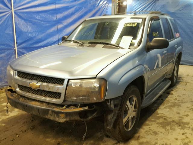 1GNDT13S062342497 - 2006 CHEVROLET TRAILBLAZE BLUE photo 2