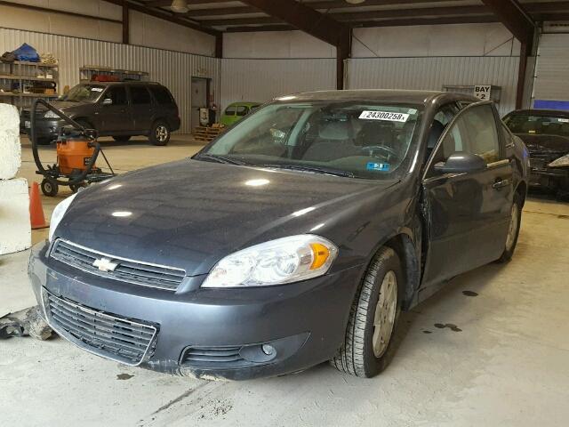 2G1WG5EK8B1288783 - 2011 CHEVROLET IMPALA LT BLUE photo 2