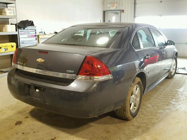 2G1WG5EK8B1288783 - 2011 CHEVROLET IMPALA LT BLUE photo 4