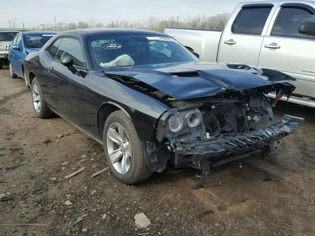 2C3CDZAG2HH568246 - 2017 DODGE CHALLENGER BLACK photo 1