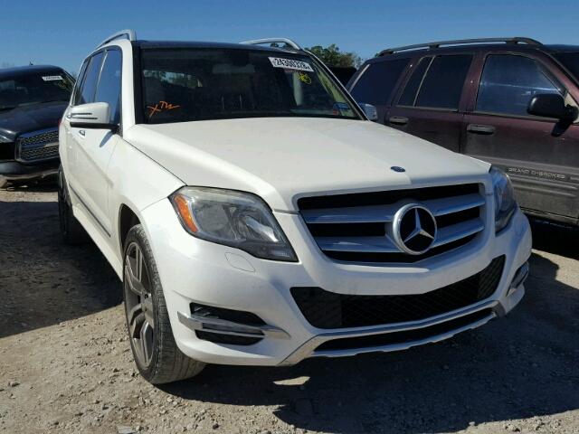 WDCGG5HB9DF941876 - 2013 MERCEDES-BENZ GLK 350 WHITE photo 1