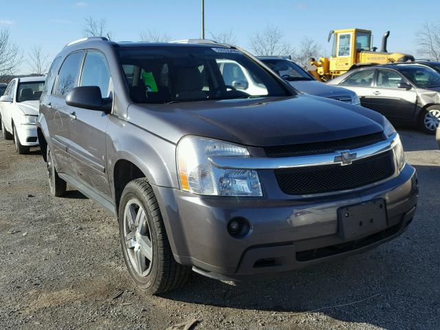 2CNDL73F076122761 - 2007 CHEVROLET EQUINOX LT GRAY photo 1