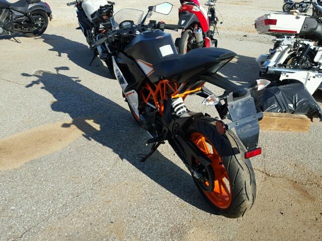 MD2JYJ403GC245519 - 2016 KTM 390 DUKE WHITE photo 3