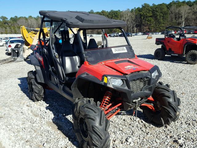 4XAXT87A3DB613783 - 2013 POLARIS RZR 4 900 RED photo 1