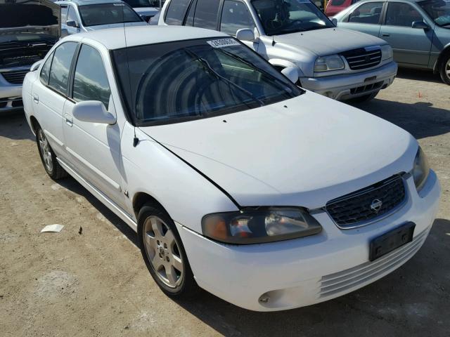 3N1AB51D84L736435 - 2004 NISSAN SENTRA SE- WHITE photo 1