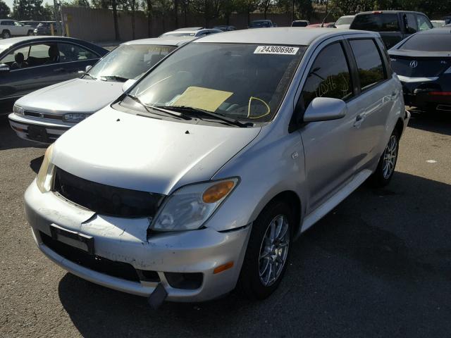 JTKKT624365007239 - 2006 TOYOTA SCION XA SILVER photo 2