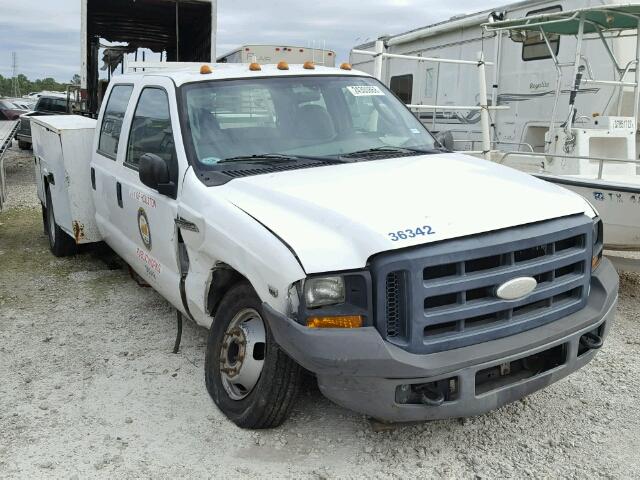 1FTWW32Y97EA95961 - 2007 FORD F350 SUPER WHITE photo 1