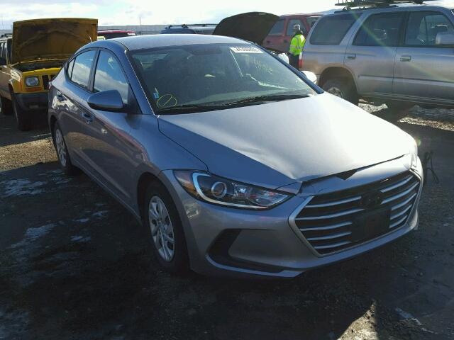 5NPD74LF7HH090640 - 2018 HYUNDAI ELANTRA SE SILVER photo 1