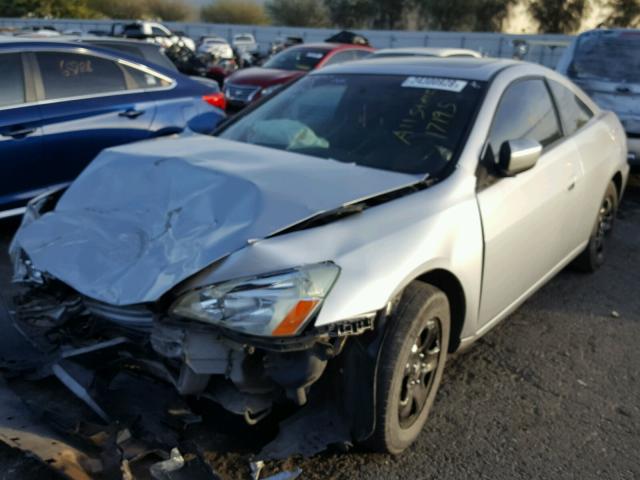 1HGCM81775A014797 - 2005 HONDA ACCORD EX SILVER photo 2