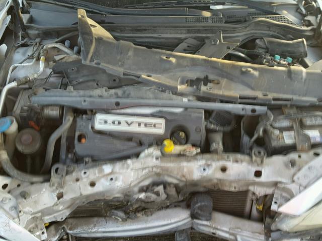 1HGCM81775A014797 - 2005 HONDA ACCORD EX SILVER photo 7