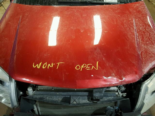 2CNDL23F566057276 - 2006 CHEVROLET EQUINOX LS RED photo 7