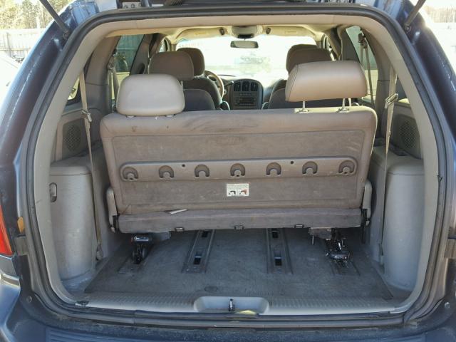 1B4GP45331B276843 - 2001 DODGE CARAVAN SP BLUE photo 9