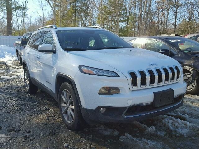 1C4PJMDB7EW300508 - 2014 JEEP CHEROKEE L WHITE photo 1