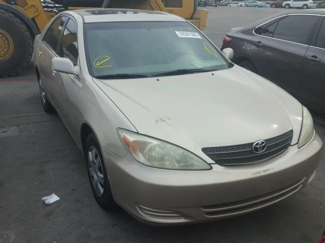 4T1BE32K93U223950 - 2003 TOYOTA CAMRY LE BEIGE photo 1