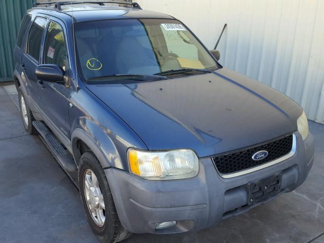 1FMCU03161KB81760 - 2001 FORD ESCAPE XLT BLUE photo 1