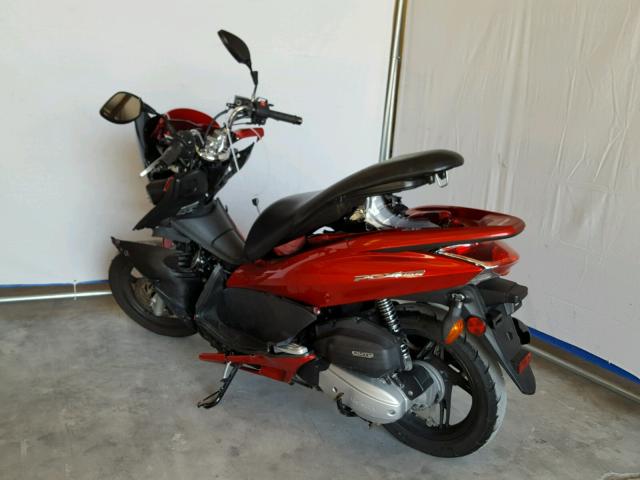 MLHKF1211D5001764 - 2013 HONDA PCX 150 RED photo 3