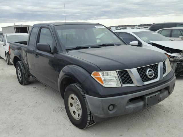 1N6BD06T76C433690 - 2006 NISSAN FRONTIER K BLACK photo 1