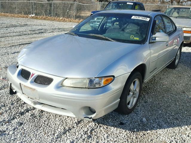 1G2WK52J11F263270 - 2001 PONTIAC GRAND PRIX SILVER photo 2