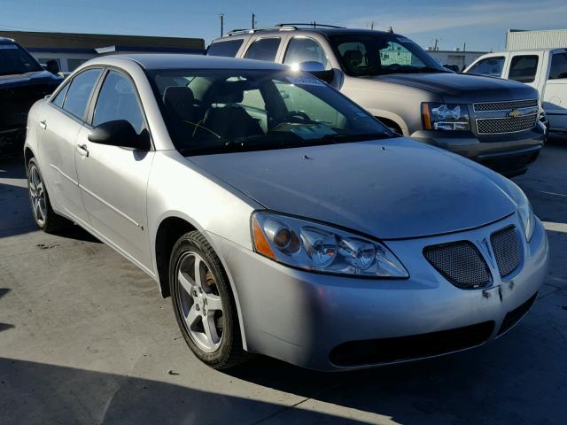 1G2ZG58N674101678 - 2007 PONTIAC G6 BASE SILVER photo 1